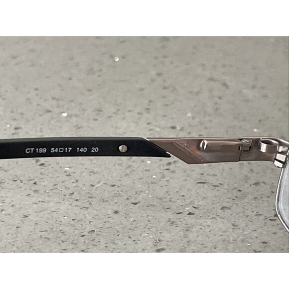 Easytwist Eyeglasses Frames ONLY CT 199 54-17 140 20 full rim rectangle - Picture 8 of 14